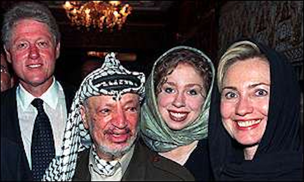 Clintons and Arafats